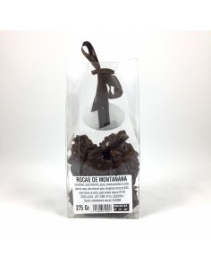 Rocas de chocolate negro y almendra  Pallás 2