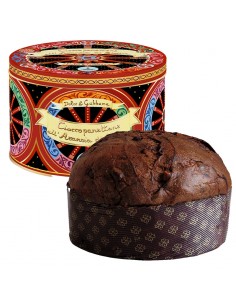 Panettone chocolate y naranja Dolce & Gabbana Fiasconaro