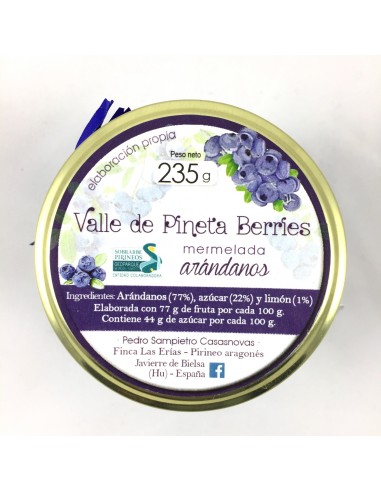 Mermelada de frambuesa Valle de...