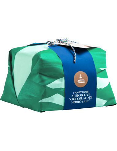 Panettone de albaricoque y chocolate...