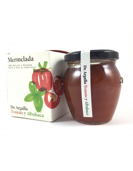 Mermelada de tomate y albahaca De Argalla