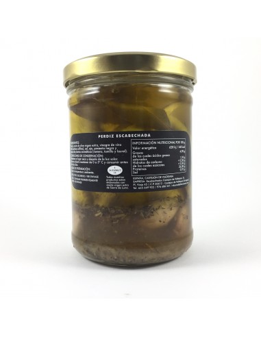 Perdiz escabechada El corral del tío...