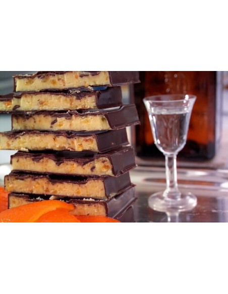 Turrón Trufado con Licor de Naranja Puyet