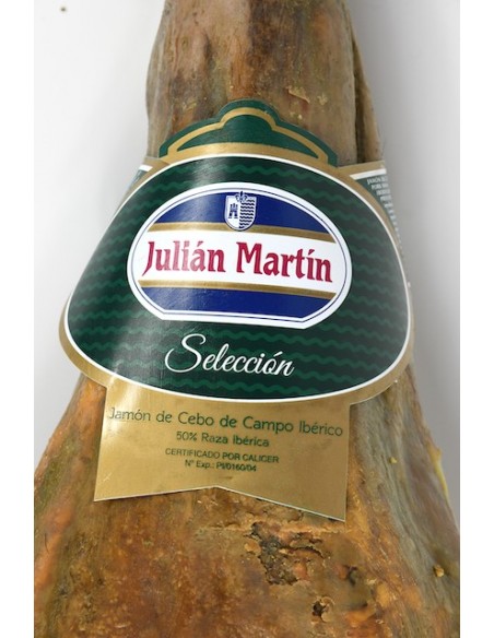 Caja con Jamón Ibérico Julián Martín y Enate reserva